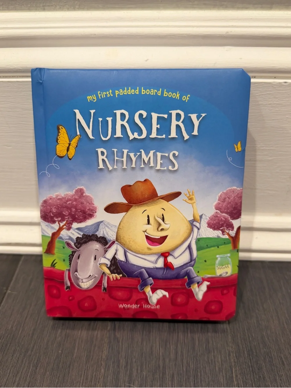 Nursery Rhymes Kids Baby Small Board Book - Blue Stories for Kids Learning